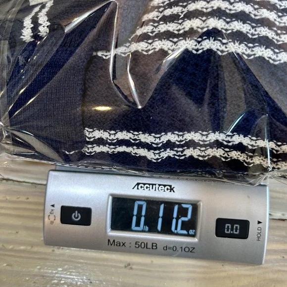 American Eagle Sweater Polo Shirt Mens Medium Blue Crochet Button Through - Picture 11 of 11